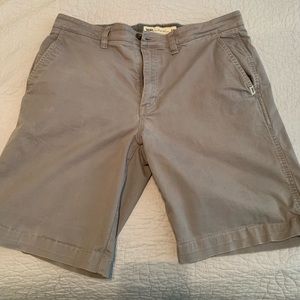 Vans flat front shorts